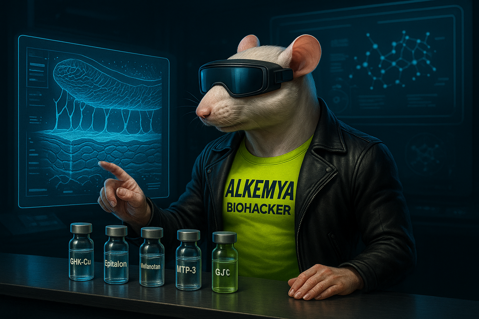Looksmaxxing molecolare: come i peptidi stanno cambiando il biohacking estetico